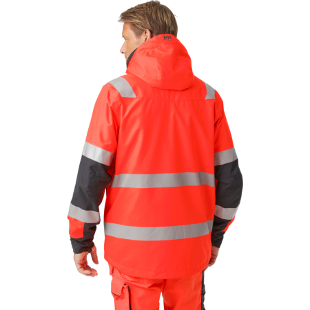 Geaca reflectorizanta cu gluga Helly Hansen Alna 2.0 Shell Jacket CL3 [2]