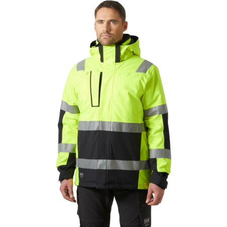 Geaca reflectorizanta cu gluga Helly Hansen Alna 2.0 Winter Jacket CL3 [2]