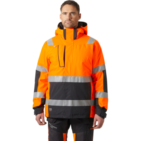 Geaca reflectorizanta cu gluga Helly Hansen Alna 2.0 Winter Jacket CL3 [2]