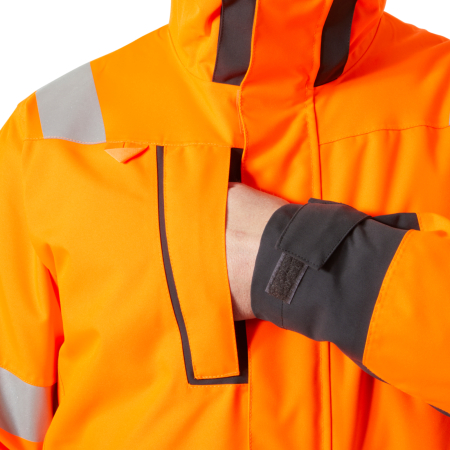 Geaca reflectorizanta cu gluga Helly Hansen Alna 2.0 Winter Jacket CL3 [6]
