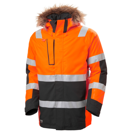 Geci - Geaca reflectorizanta cu gluga Helly Hansen Alna 2.0 Winter Parka CL3