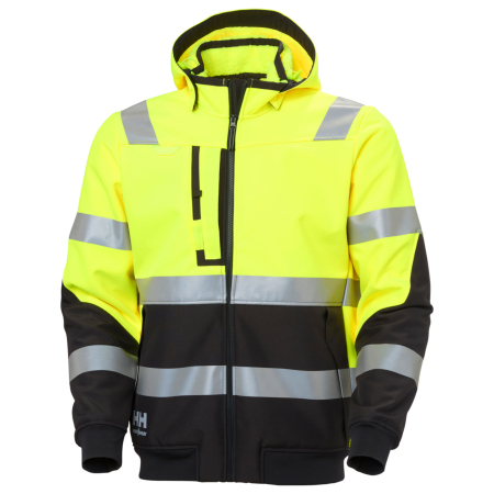 Geci - Geaca reflectorizanta cu gluga Helly Hansen Alna 2.0 Winter Softshell Jacket CL2