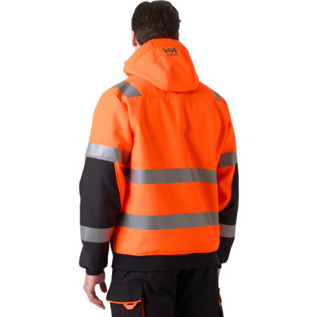 Geaca reflectorizanta cu gluga Helly Hansen Alna 2.0 Winter Softshell Jacket CL2 [3]