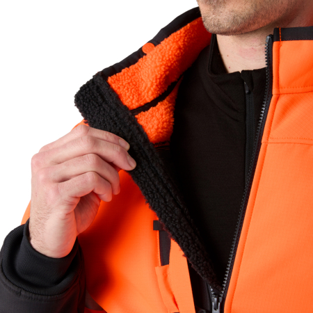 Geaca reflectorizanta cu gluga Helly Hansen Alna 2.0 Winter Softshell Jacket CL2 [8]
