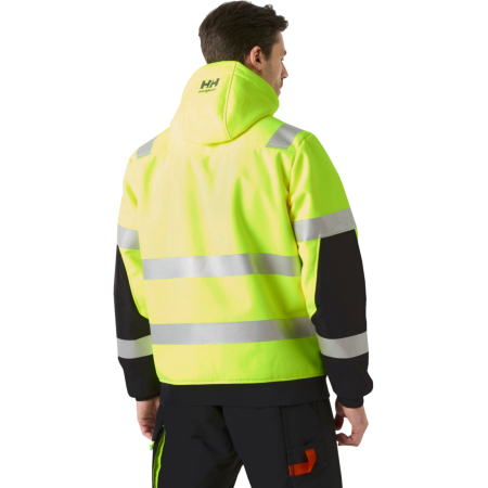 Geaca reflectorizanta cu gluga Helly Hansen Alna 2.0 Winter Softshell Jacket CL2 [3]
