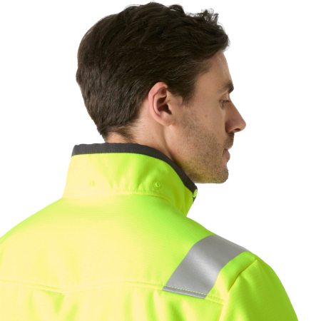 Geaca reflectorizanta cu gluga Helly Hansen Alna 2.0 Winter Softshell Jacket CL2 [5]
