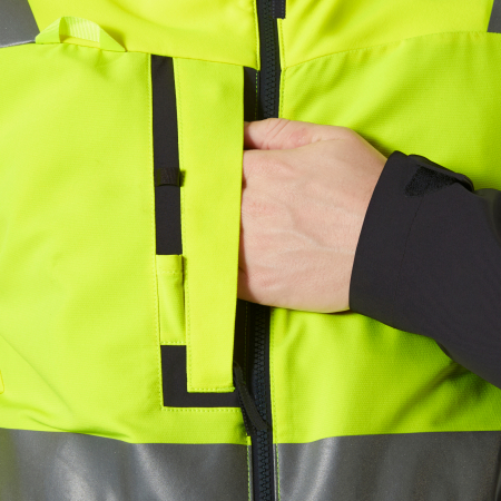 Geaca reflectorizanta cu gluga Helly Hansen Alna 4X Tech CL2 [5]