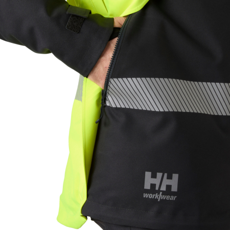 Geaca reflectorizanta cu gluga Helly Hansen ICU 2.0 Winter Jacket CL2 [8]