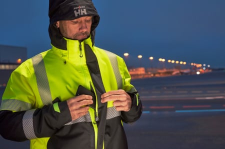 Geaca reflectorizanta cu gluga Helly Hansen ICU Winter CL2 [6]