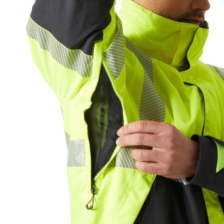 Geaca reflectorizanta cu gluga Helly Hansen ICU Winter Jacket CL2 [6]