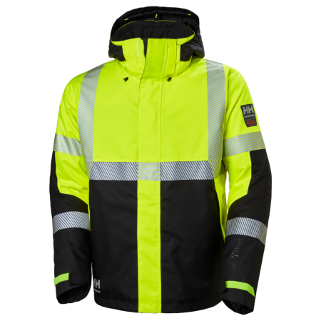 Geci - Geaca reflectorizanta cu gluga Helly Hansen ICU Winter Jacket CL3