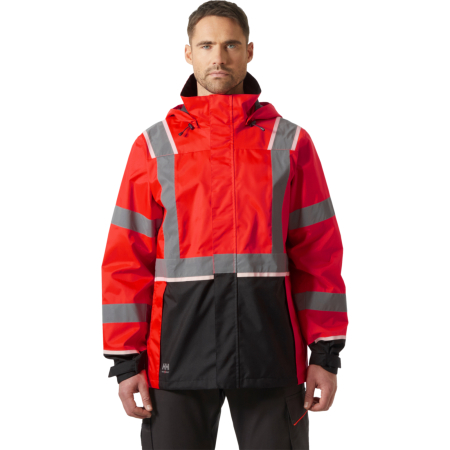 Geaca reflectorizanta cu gluga Helly Hansen UC-ME Shell Jacket CL3 [2]