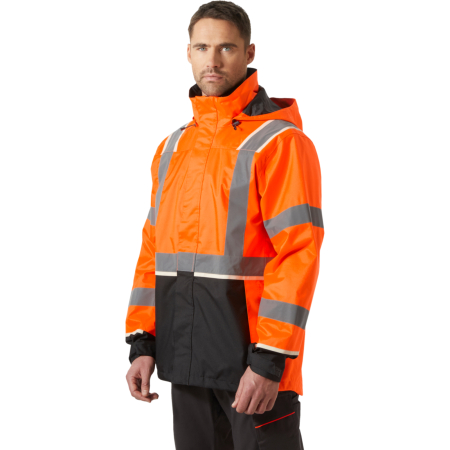 Geaca reflectorizanta cu gluga Helly Hansen UC-ME Shell Jacket CL3 [2]