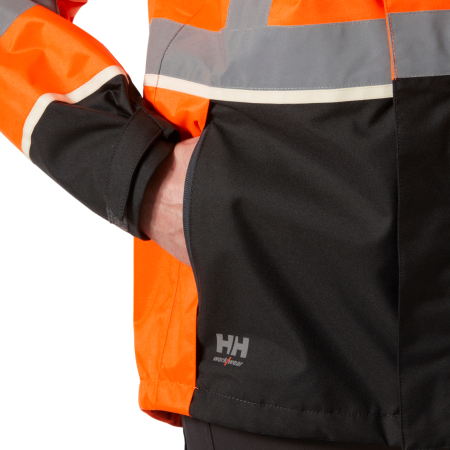 Geaca reflectorizanta cu gluga Helly Hansen UC-ME Shell Jacket CL3 [7]