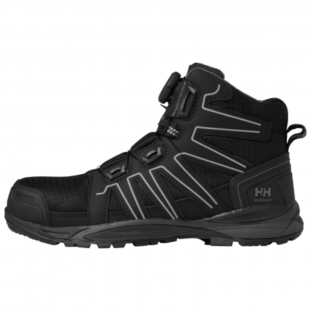 Incaltaminte protectie - Ghete protectie Helly Hansen Manchester Mid BOA S3, negru/gri, 35