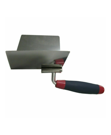 Unelte constructii - Gletiera colt exterior profesionala cu lama inox 127 x 102 mm, maner plastic, Spear & Jackson Tyzack