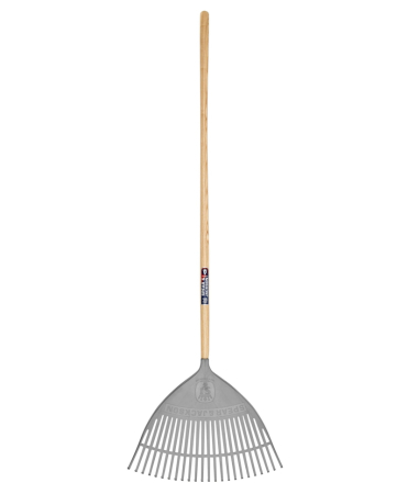 Furci si greble - Grebla tip evantai flexibila cu dinti de plastic, coada lemn, Spear & Jackson Neverbend