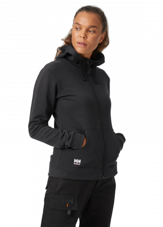 Hanorac dama Helly Hansen Manchester Zip, negru, XS [2]