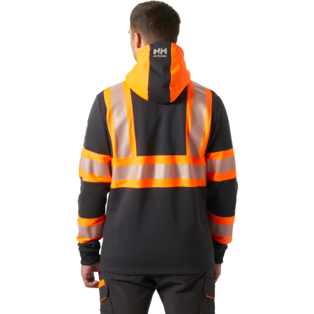 Hanorac reflectorizant cu gluga Helly Hansen ICU Zip Hoodie CL1 [3]