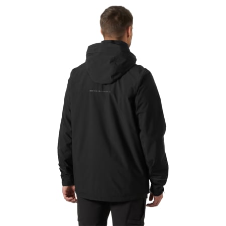 Jacheta cu gluga Helly Hansen Barcode Shell [3]