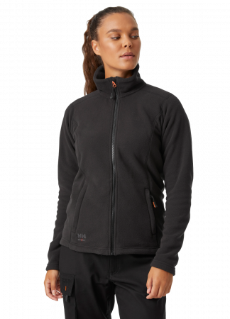 Jacheta dama Helly Hansen Luna Fleece, neagra, S [2]