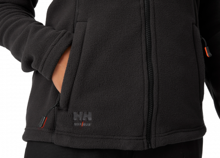 Jacheta dama Helly Hansen Luna Fleece, neagra, S [4]
