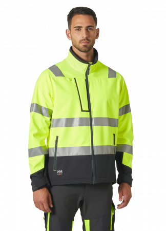 Jacheta Helly Hansen Alna 2.0 Softshell, reflectorizanta, HVC2, 3 [2]