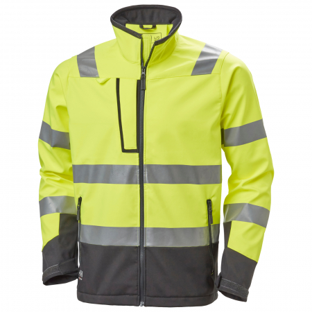 Imbracaminte lucru - Jacheta Helly Hansen Alna 2.0 Softshell, reflectorizanta, HVC2, 3