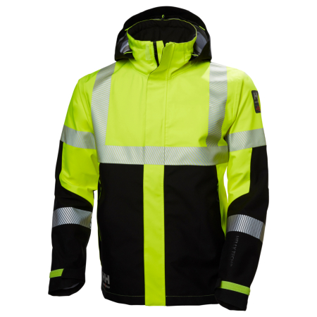 Jacheta reflectorizanta cu gluga Helly Hansen ICU Shell Jacket CL3