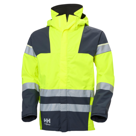 Geci - Jacheta reflectorizanta cu gluga Helly Hansen Njord Coast Shell Jacket CL2