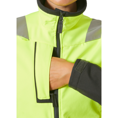Jacheta reflectorizanta dama Helly Hansen Alna 2.0 Softshell Jacket CL2 [4]