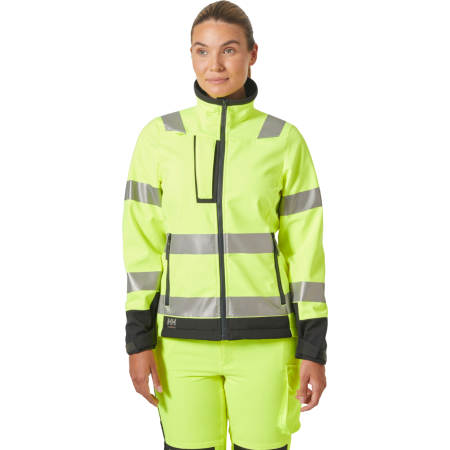 Jacheta reflectorizanta dama Helly Hansen Alna 2.0 Softshell Jacket CL2 [2]