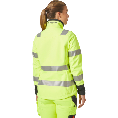 Jacheta reflectorizanta dama Helly Hansen Alna 2.0 Softshell Jacket CL2 [3]
