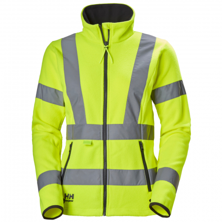 Bluze si hanorace - Jacheta reflectorizanta dama Helly Hansen Luna Fleece CL2, galbena, S