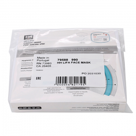 Masca protectie faciala Helly Hansen Lifa, sistem avansat de filtrare, neagra, S/M [4]