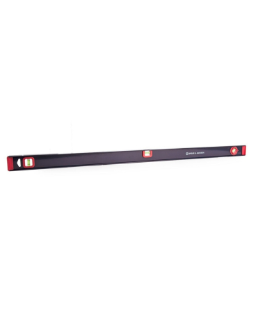 Nivela 1200 mm ingusta cu corp de aluminiu, 3 bule de nivel, Spear & Jackson [1]