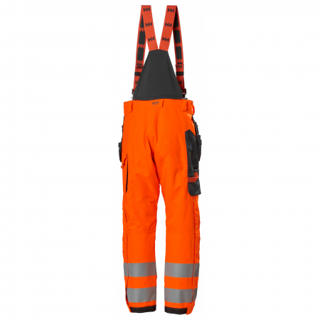Pantaloni de lucru cu bretele Helly Hansen Alna 2.0 Shell Construction, impermeabili, reflectorizanti, HVC2 [1]
