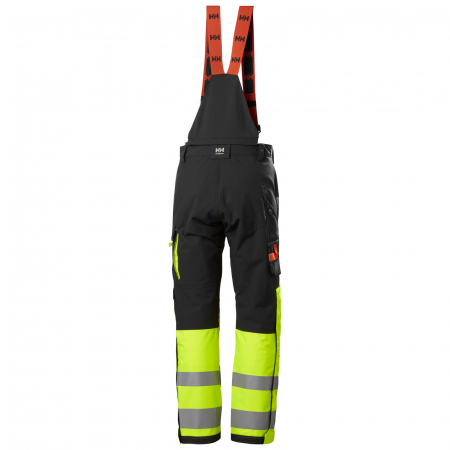 Pantaloni de lucru cu bretele Helly Hansen Alna 2.0 Shell, impermeabili, reflectorizanti, HVC1 [1]