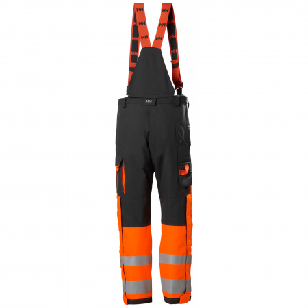 Pantaloni de lucru cu bretele Helly Hansen Alna 2.0 Shell, impermeabili, reflectorizanti, HVC1 [1]