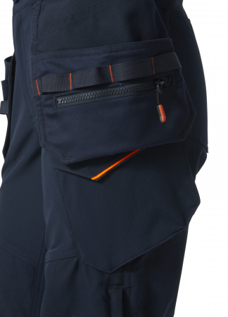 Pantaloni de lucru dama Helly Hansen BRZ Construction, bleumarin, C40 [5]