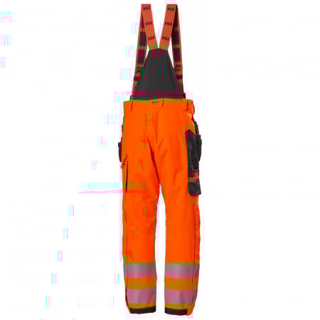 Pantaloni de lucru de iarna, cu bretele, Helly Hansen Alna 2.0 Winter Construction, impermeabili, reflectorizanti, HVC2 [1]