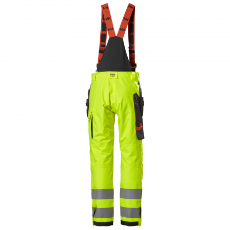 Pantaloni de lucru de iarna, cu bretele, Helly Hansen Alna 2.0 Winter Construction, impermeabili, reflectorizanti, HVC2 [1]