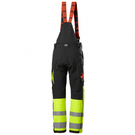 Pantaloni de lucru de iarna, cu bretele, Helly Hansen Alna 2.0 Winter, impermeabili, reflectorizanti, HVC1 [1]