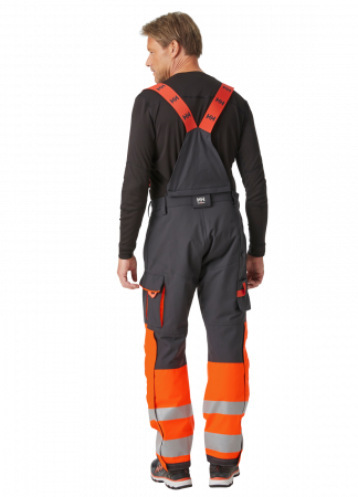 Pantaloni de lucru de iarna, cu bretele, Helly Hansen Alna 2.0 Winter, impermeabili, reflectorizanti, HVC1 [3]