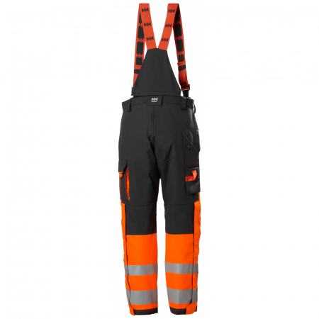 Pantaloni de lucru de iarna, cu bretele, Helly Hansen Alna 2.0 Winter, impermeabili, reflectorizanti, HVC1 [1]