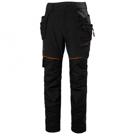Pantaloni si salopete - Pantaloni de lucru Helly Hansen Chelsea Evolution BRZ Construction, negri, C156
