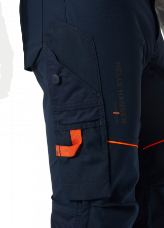 Pantaloni de lucru Helly Hansen Chelsea Evolution BRZ Work, bleumarin, C44 [4]