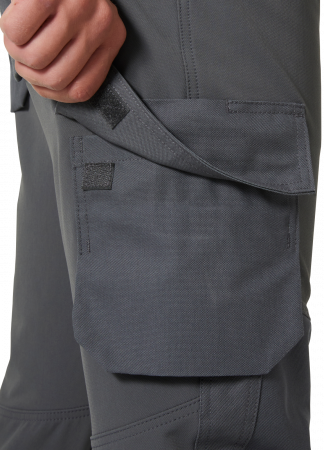 Pantaloni de lucru Helly Hansen Chelsea Evolution Cargo, gri inchis [4]