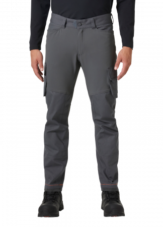 Pantaloni de lucru Helly Hansen Chelsea Evolution Cargo, gri inchis [2]