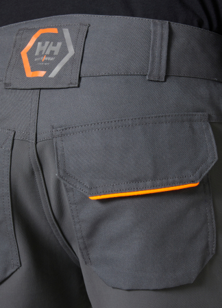 Pantaloni de lucru Helly Hansen Chelsea Evolution Cargo, gri inchis [7]